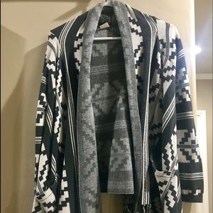 Billabong fringe cardigan